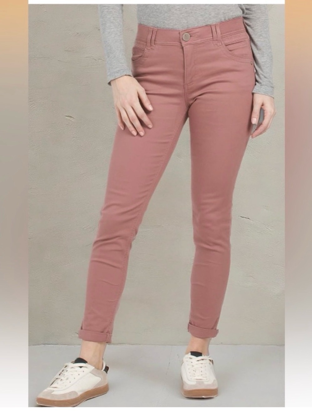 Democracy High-Rise Ankle Jeans for Women - Wistful Mauve